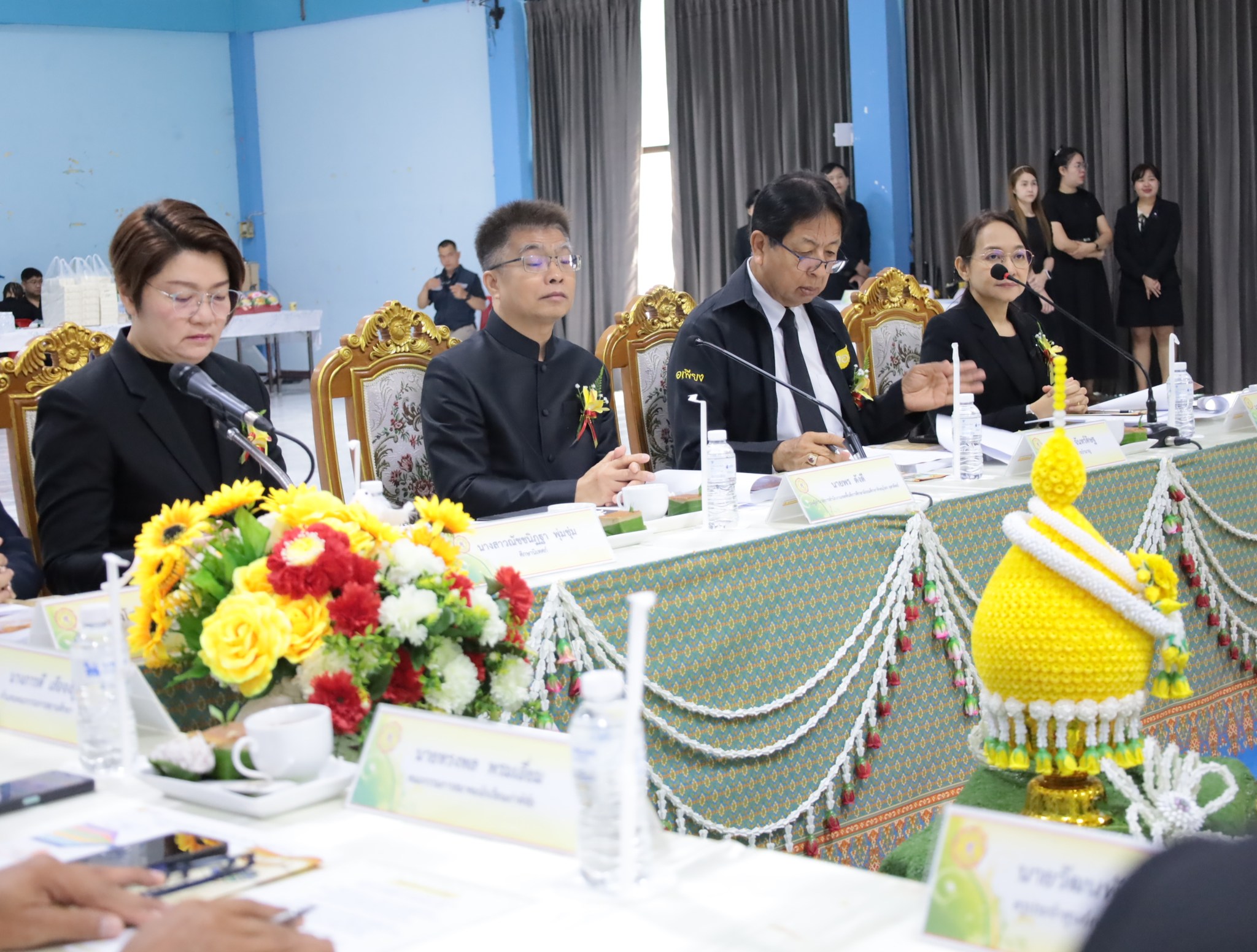 รับการประเมินสถานศึกษาพอเพียงต้นแบบ